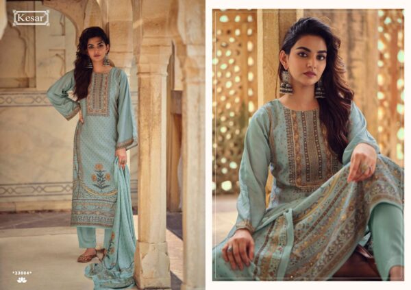 Kesar Shimmer Suit Set