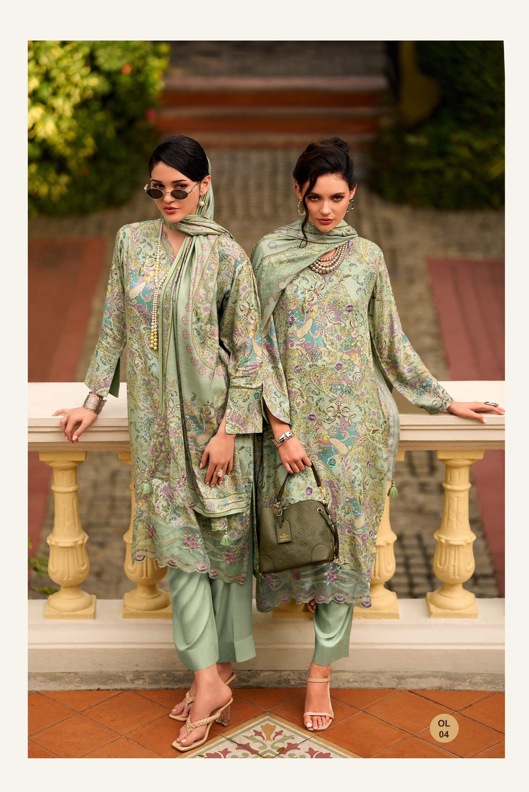Varsha – One & Only | Elegant Viscose Pashmina Suit