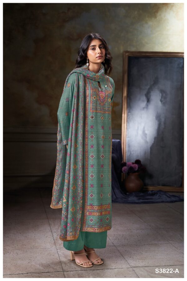 Ganga Reyanshi Handwork Suits