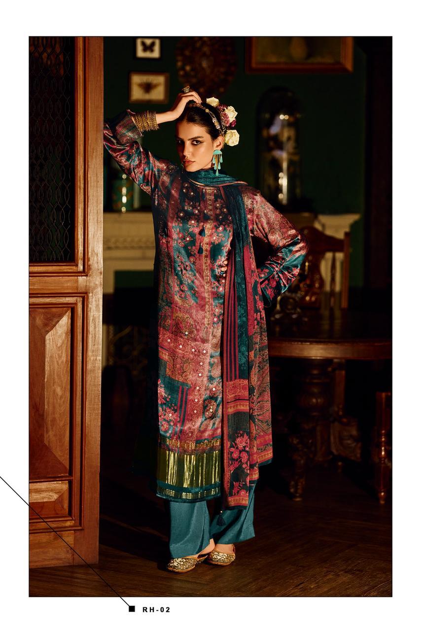 Varsha Rooh | Viscose Pashmina Suit