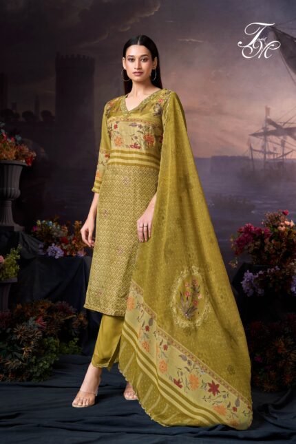 T&M Silk Suit Set