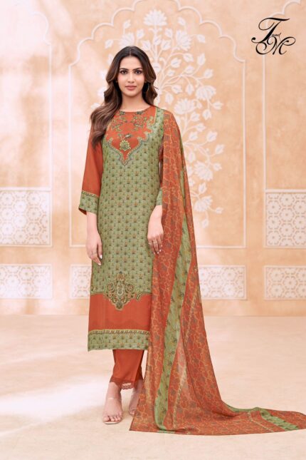 T&M Pure Silk Suit