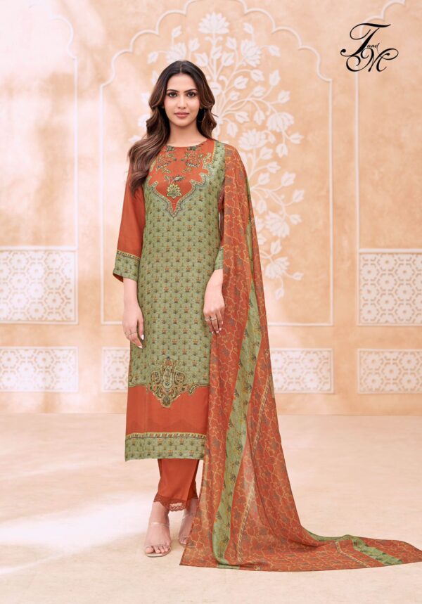 T&M Pure Silk Suit
