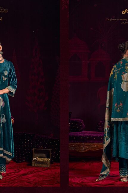 Jay Vijay Ladies Velvet Suit