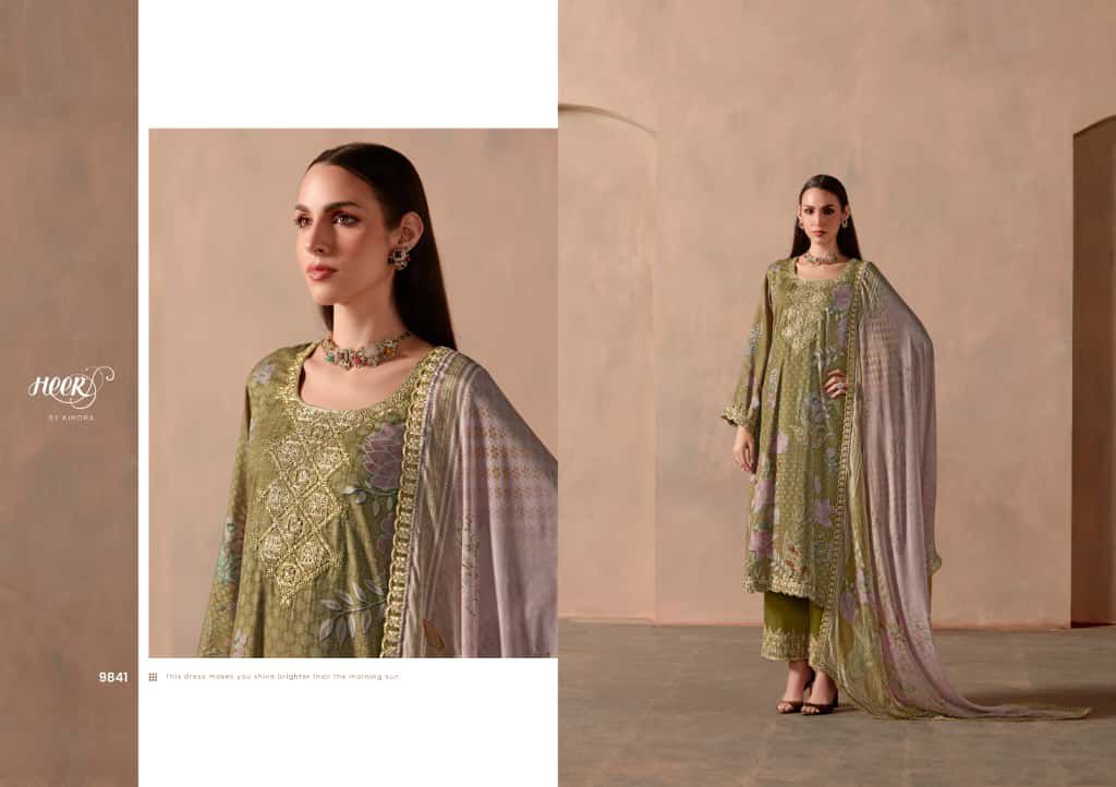 Kimora Heer Classic | Pure Pashmina Suit