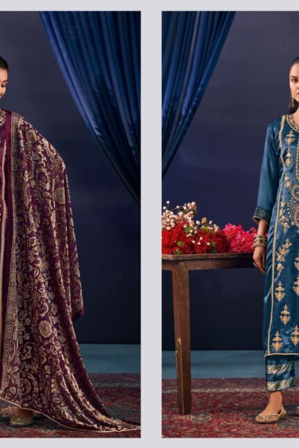 Ganga Reyna Silk Suit