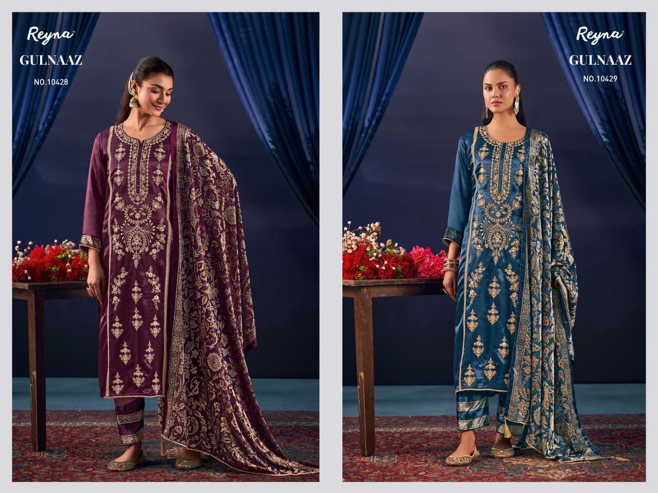 Ganga Reyna Gulnaaz | Premium Mulberry Silk Suit