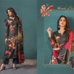 Glossy Simar Ladies Pashmina Suit