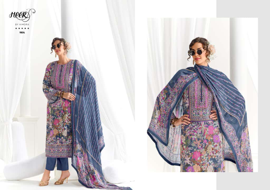 Kimora Heer Chamak Designer Suit