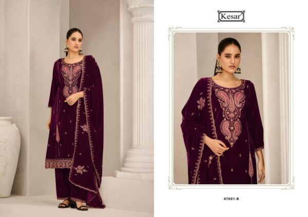 Kesar Premium Velvet Suit