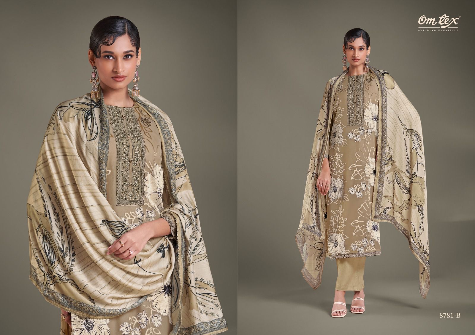 OMTEX – AISHA |  Winter Royalty Redefined