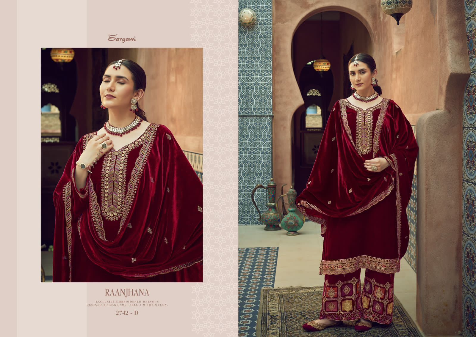 SARGAM – RAANJHNA | Premium Bridal Suit Collection