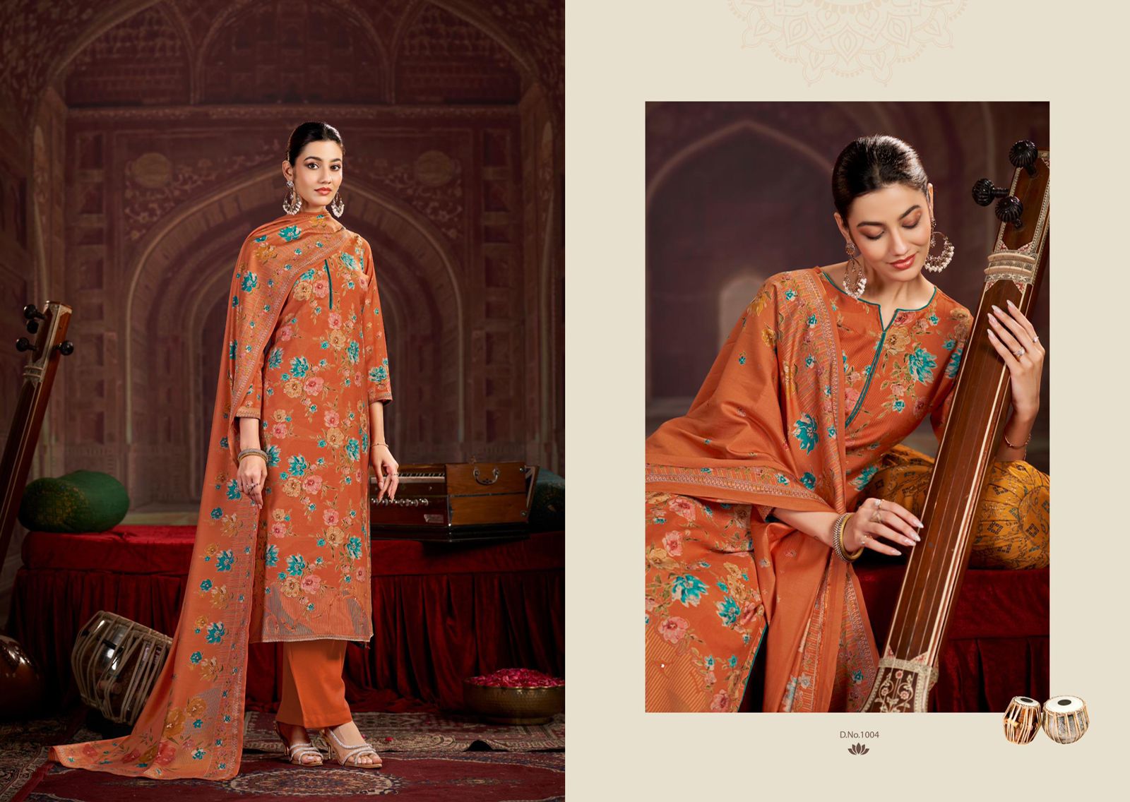 KESAR – SRISHTI 1001 | Pure Soft Silk Pashmina