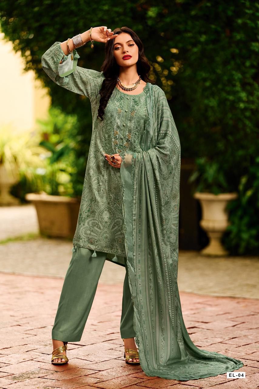 Varsha Elici  | Viscose Pashmina Suit