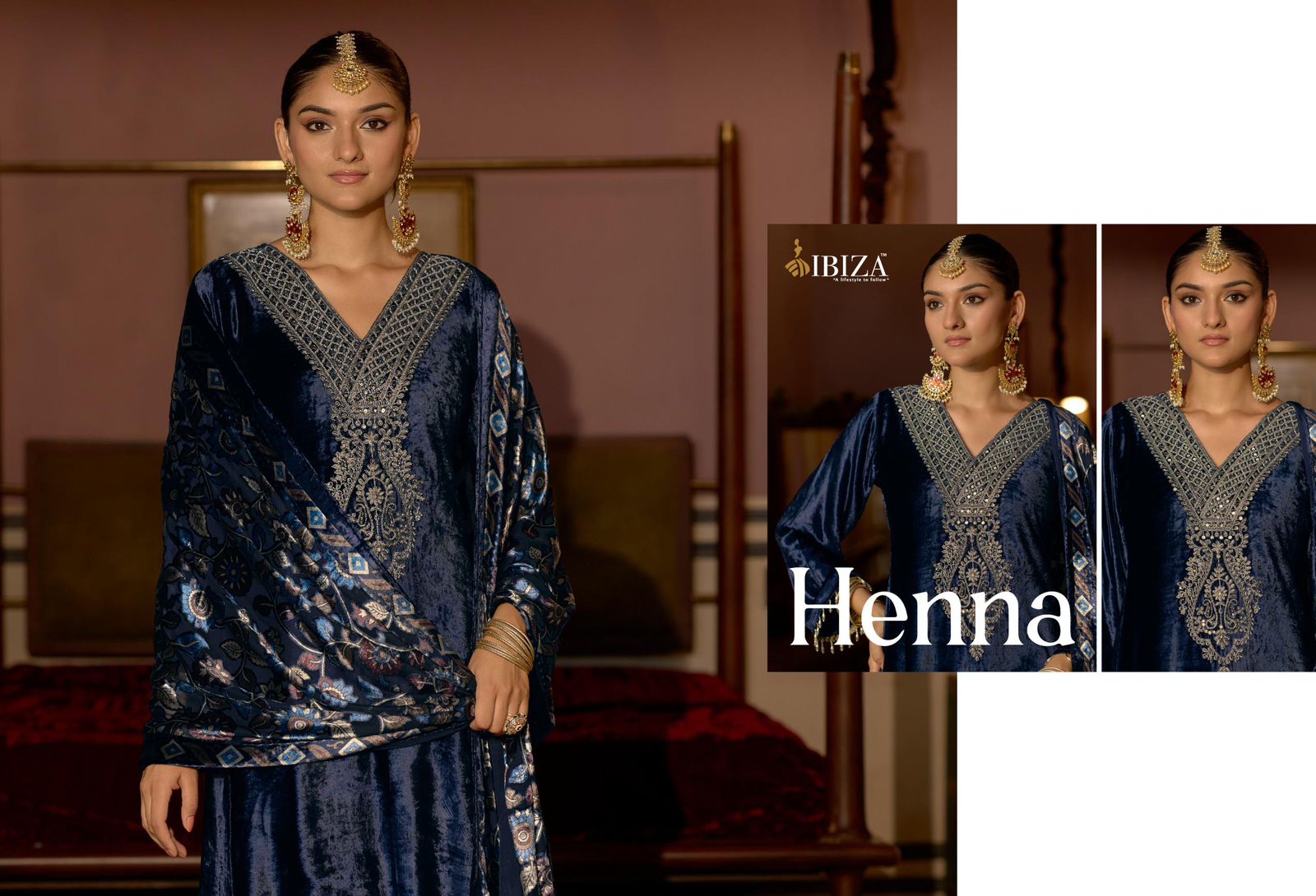 IBIZA Presents – HENNA |  Premium Velvet Collection