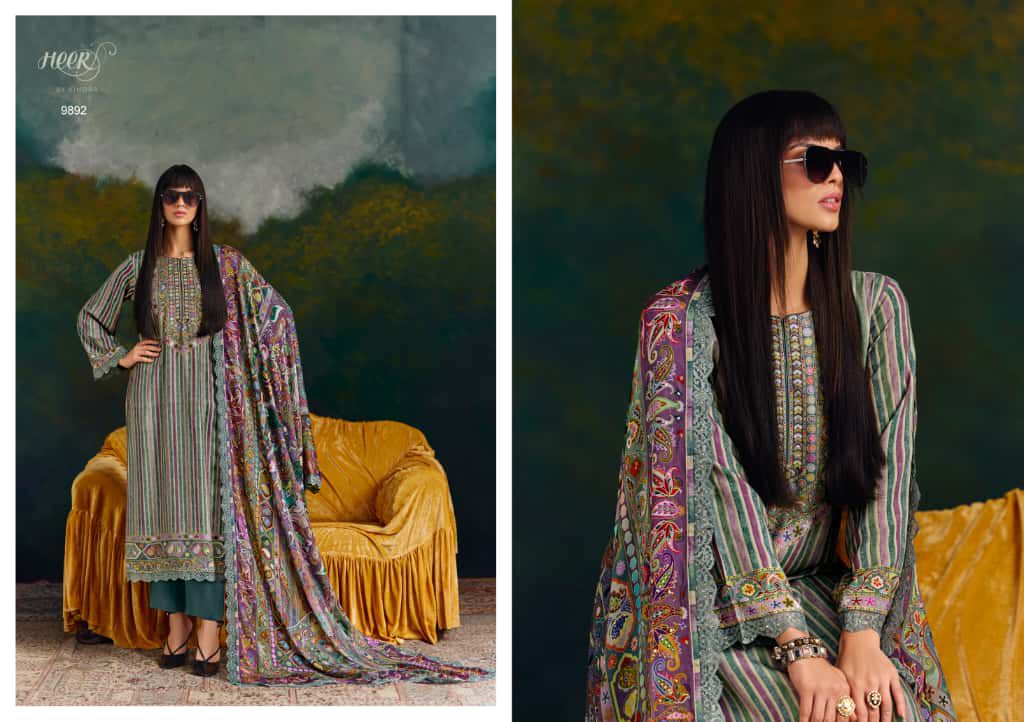 Kimora Heer – Kashida | Pure Pashmina