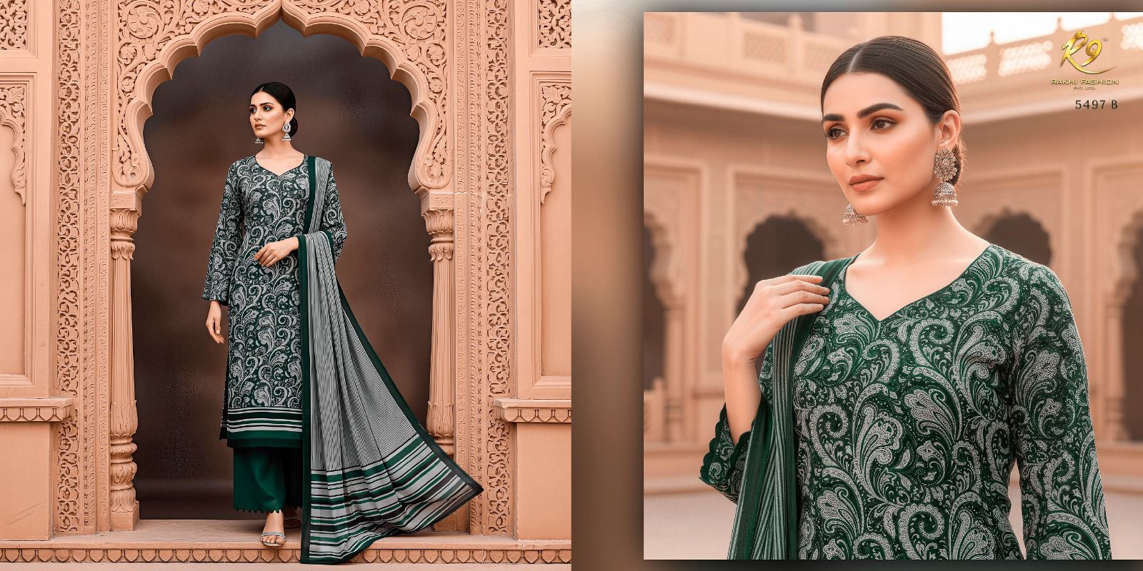 Rakhi Winter Class – Pure Premium Pashmina Suit