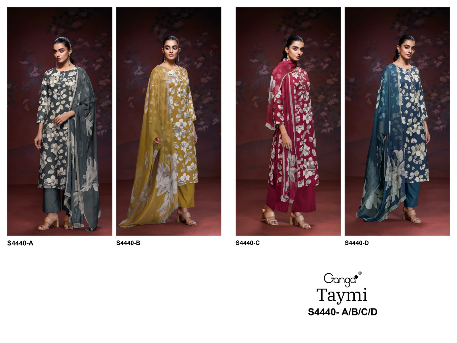 Ganga Taymi 4440 ladies suits wholesaler’s