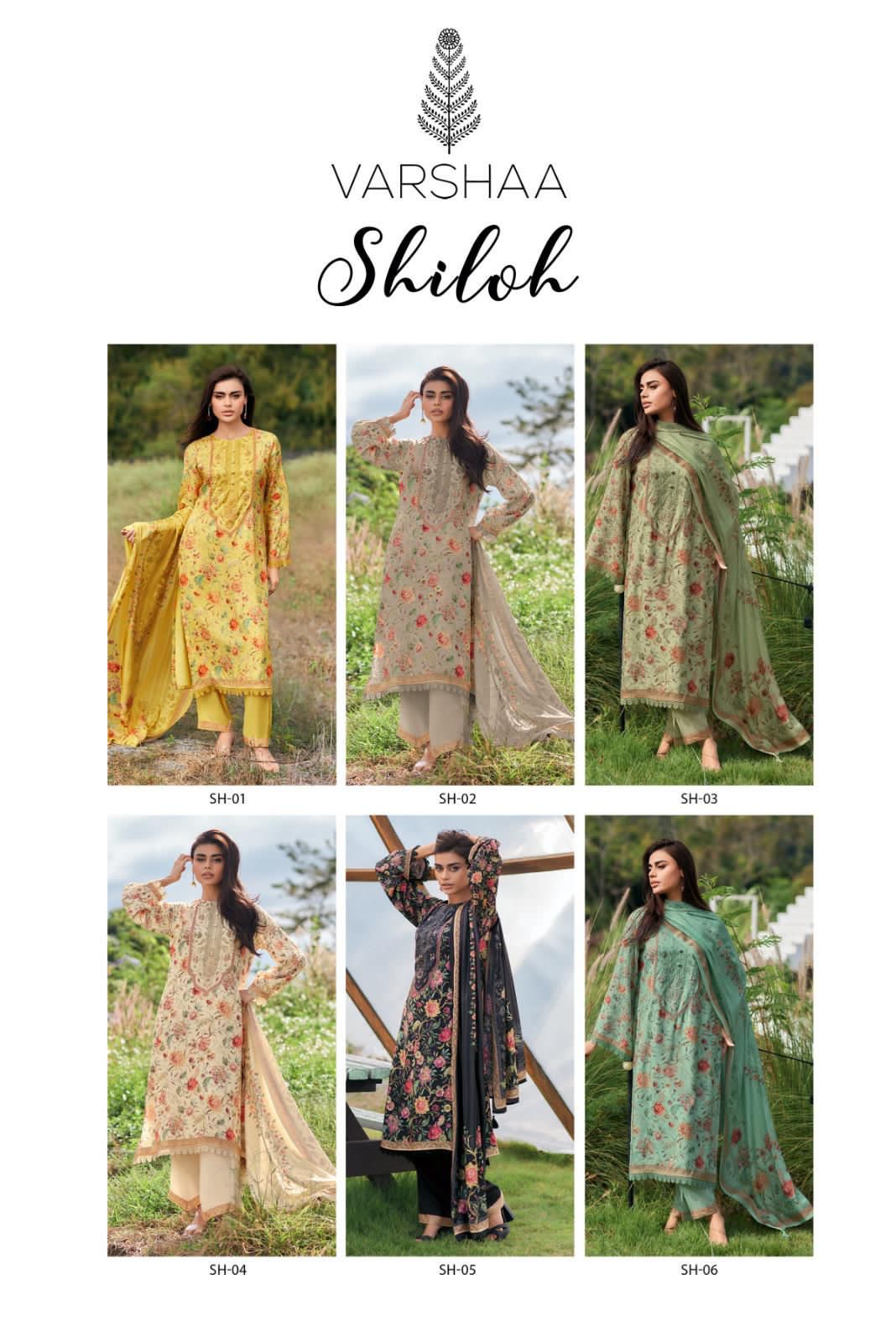 varsha shiloh ladies suits wholesalers