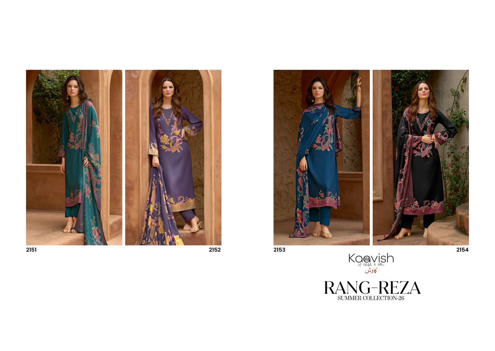 Kaavish Rang Reza ladies suits wholesalers n manufacturers