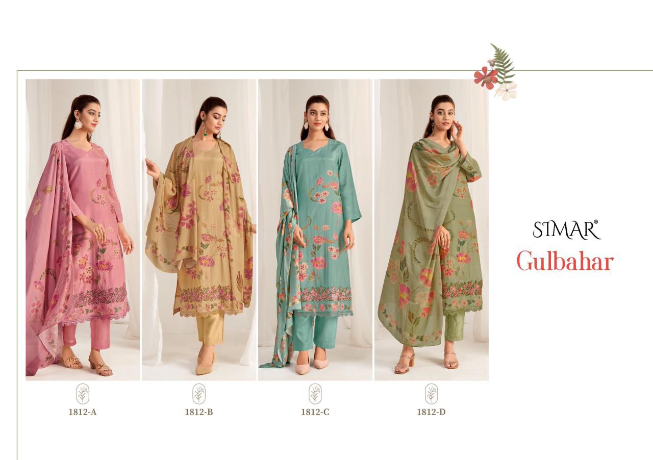 Simar gulbahar ladies suits wholesalers