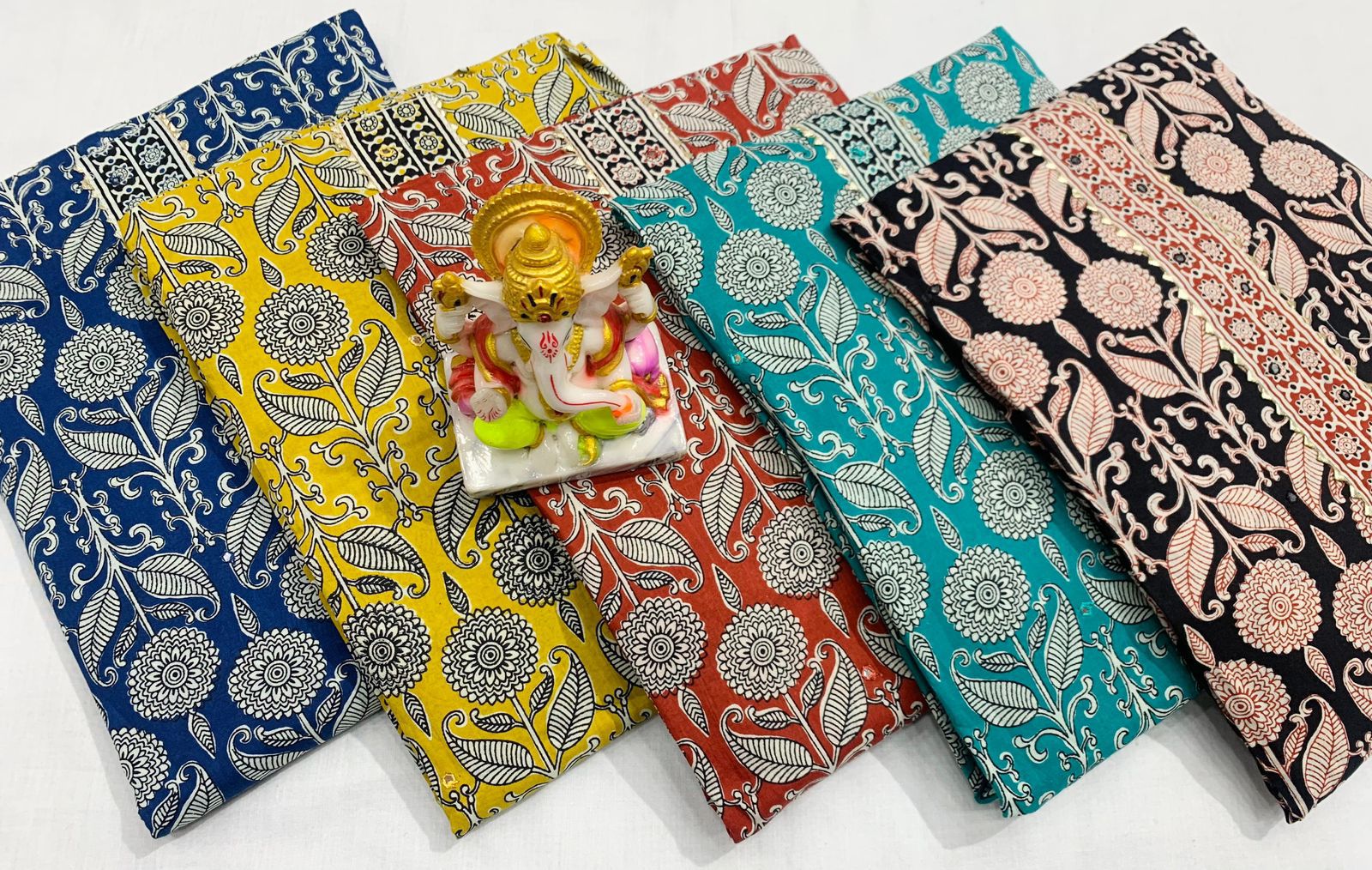 Pure cotton shirt with digital printed  & lace work singles n multiples available