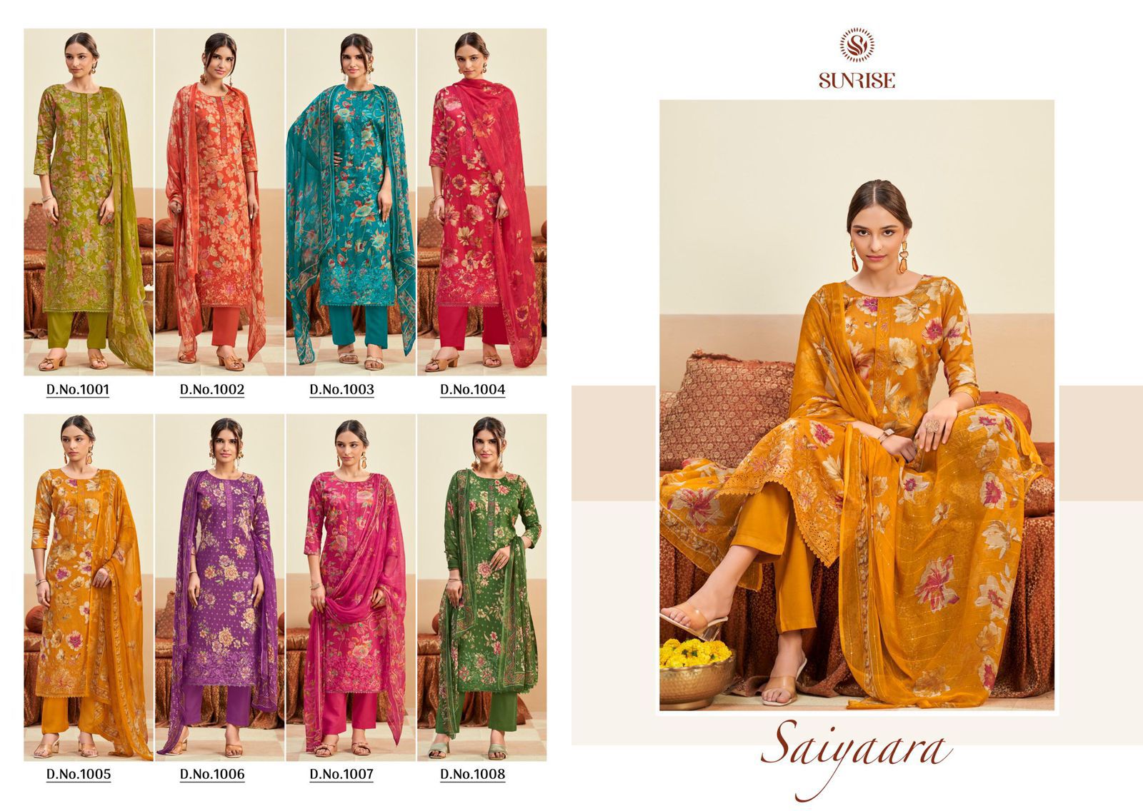 Sunrise Saiyaara ladies suits wholesalers n manufacturers
