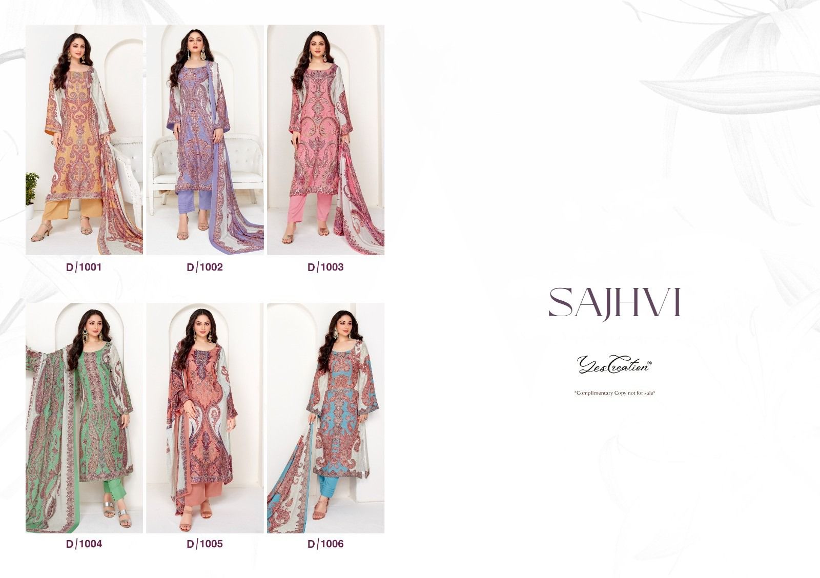 Yesfab Sahjvi ladies suits wholesalers