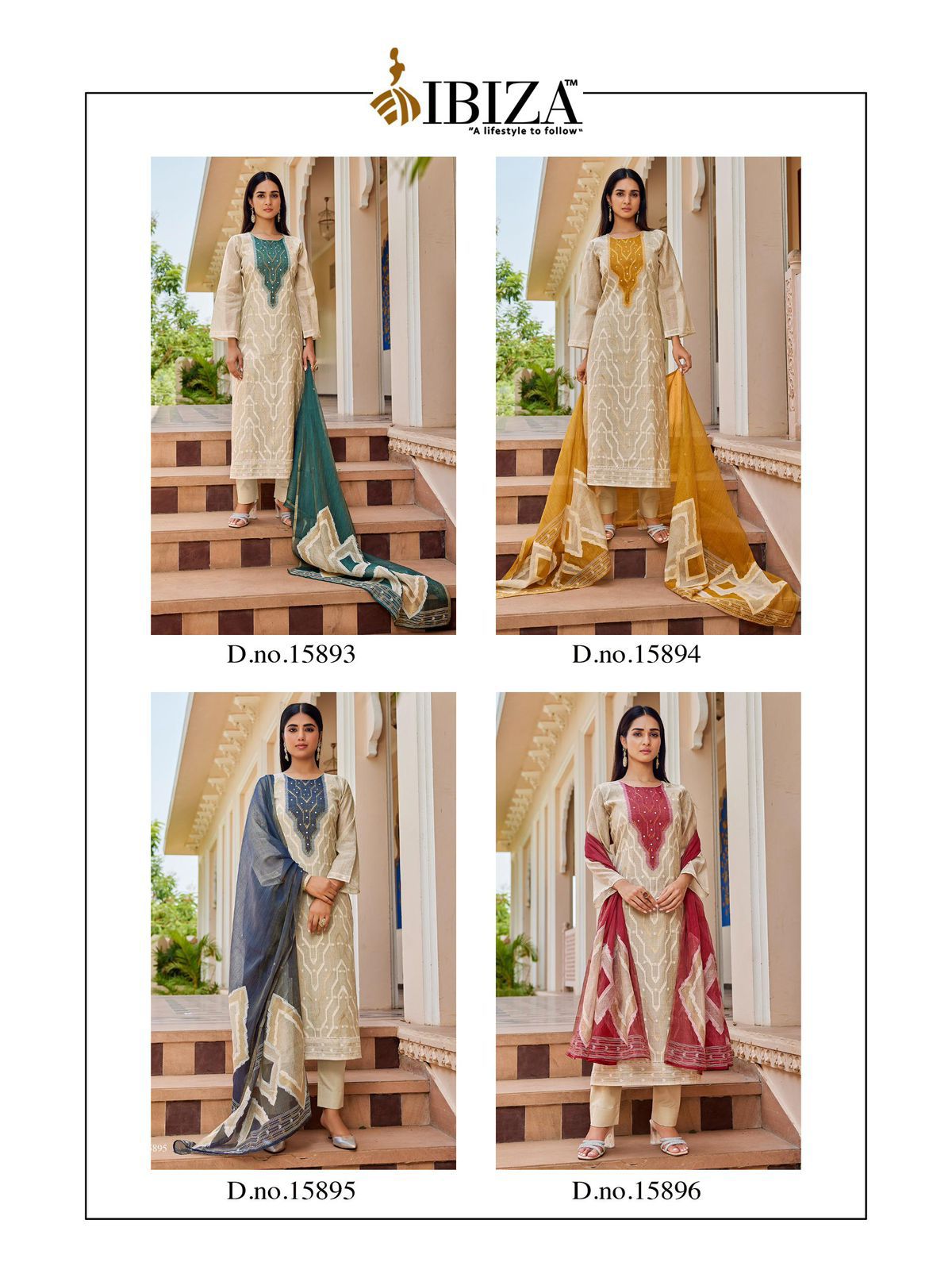 Ibiza saptrangi ladies silk suits wholesalers