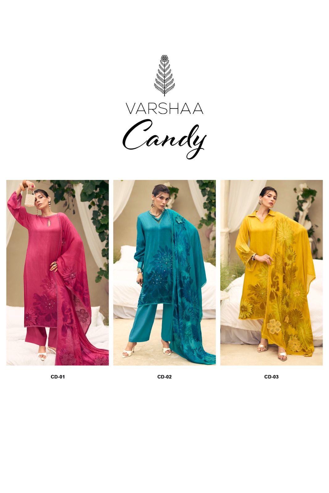 Varsha candy ladies suits wholesalers