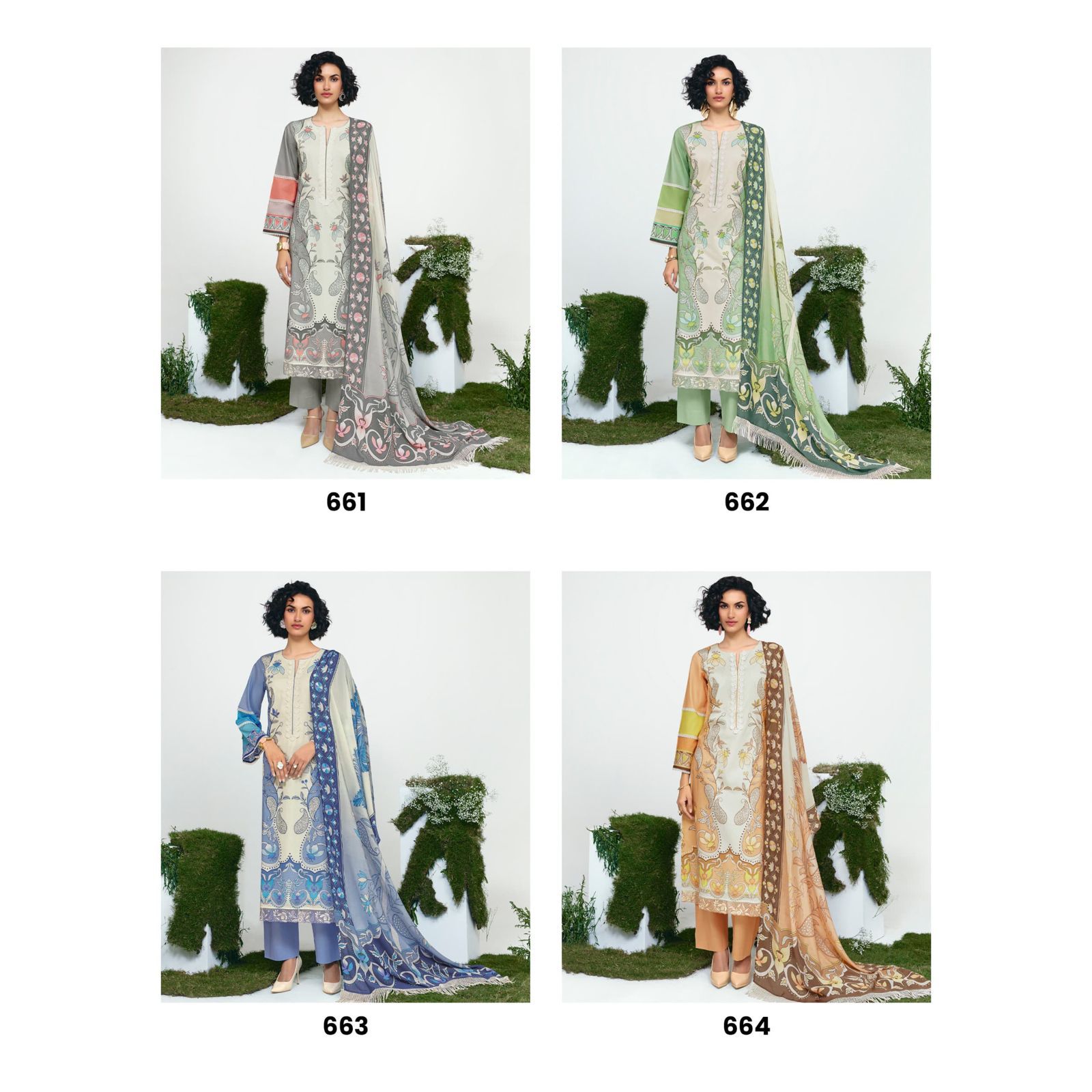 Kimora Heer Garden ladies suits wholesalers