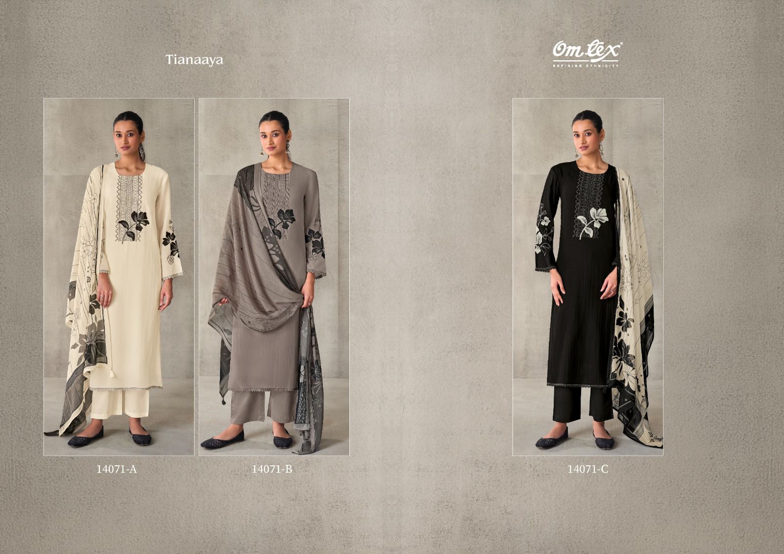 Omtex Tianaaya ladies suits wholesalers