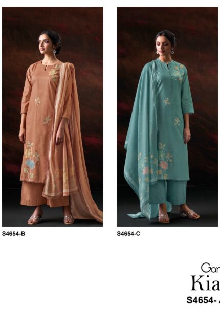 Ganga kiarae 4654 ladies suits wholesalers