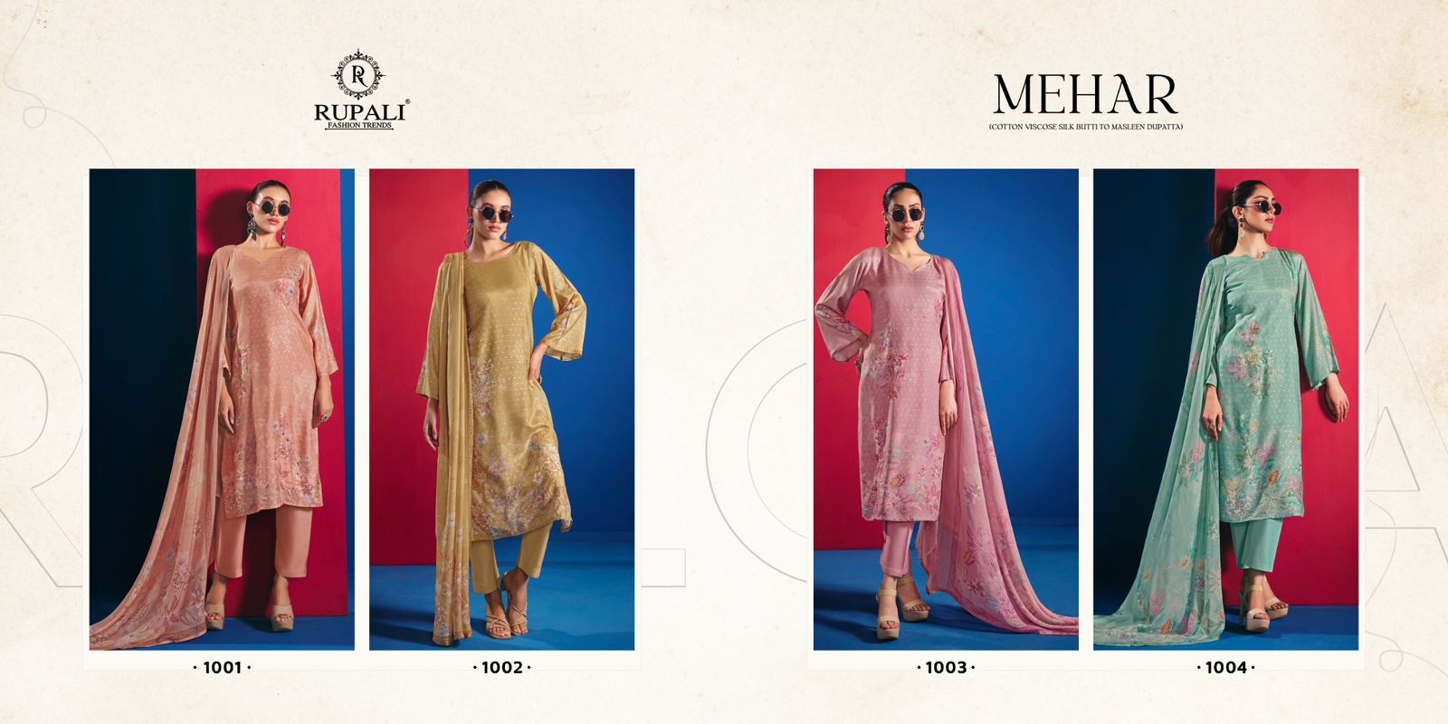 Rupali Mehar ladies suits wholesalers and exporter