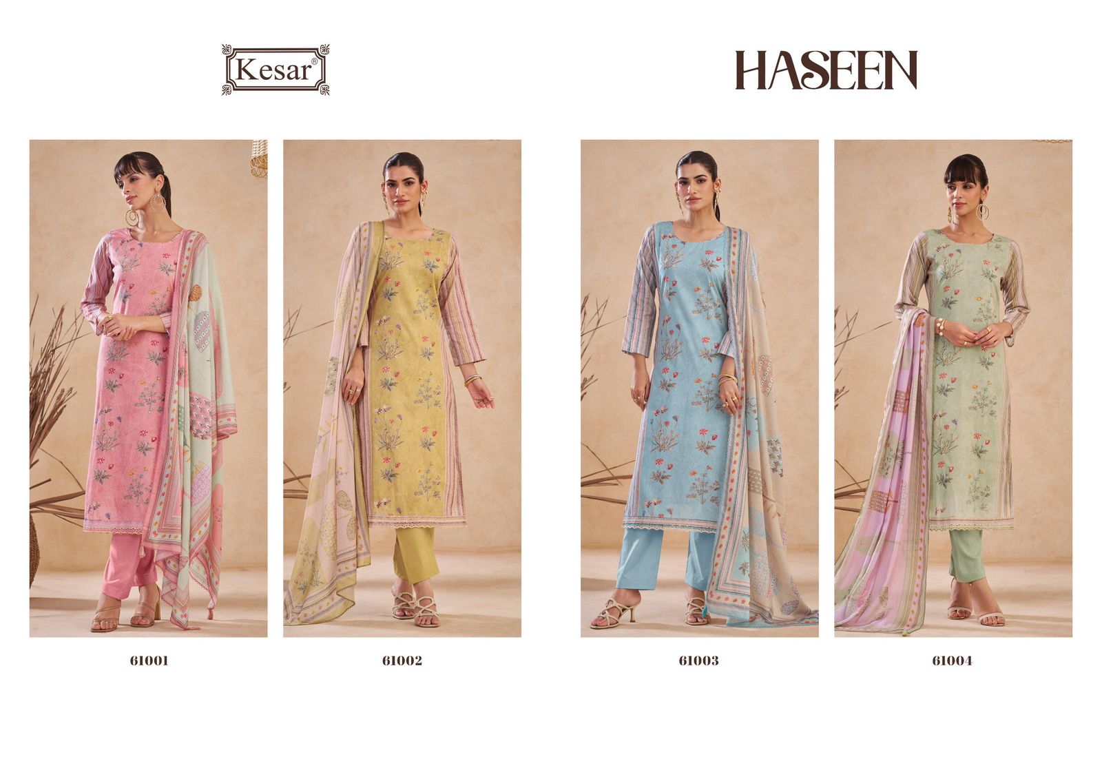 Kesar Haseen ladies cotton suits wholesalers