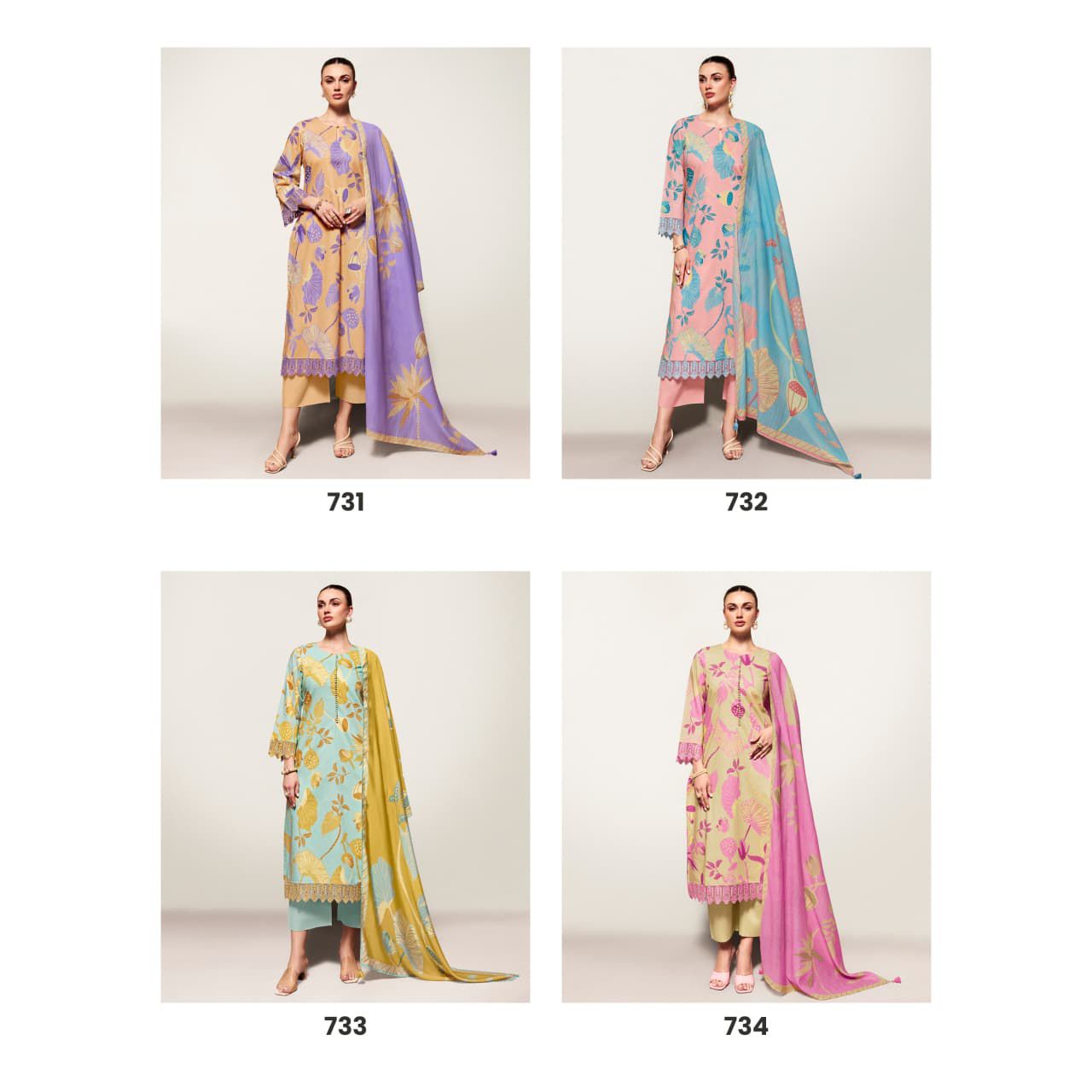 Kimora Fiona ladies cotton suits wholesalers