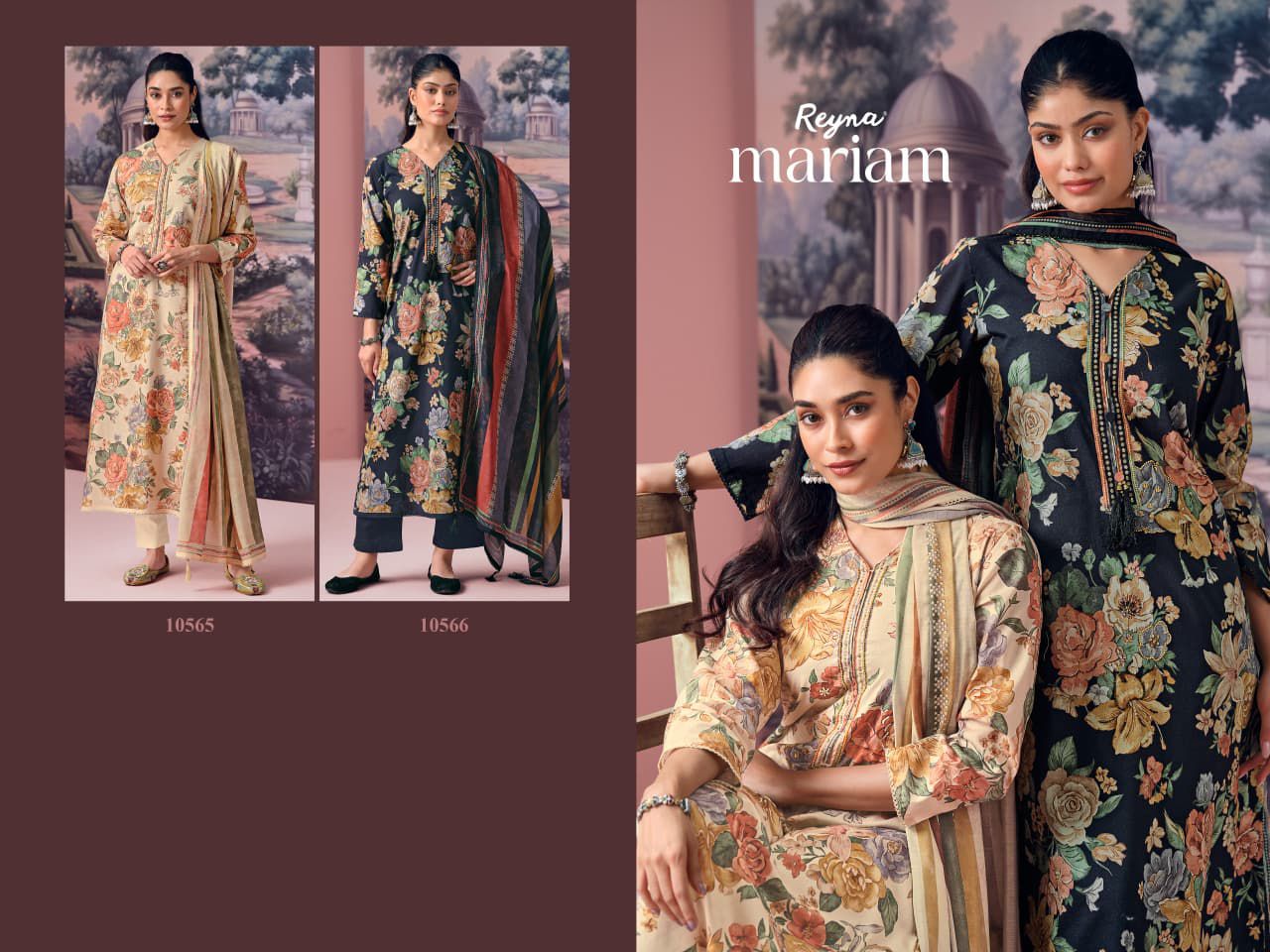 Reyna Mariam Superior Cotton Suit