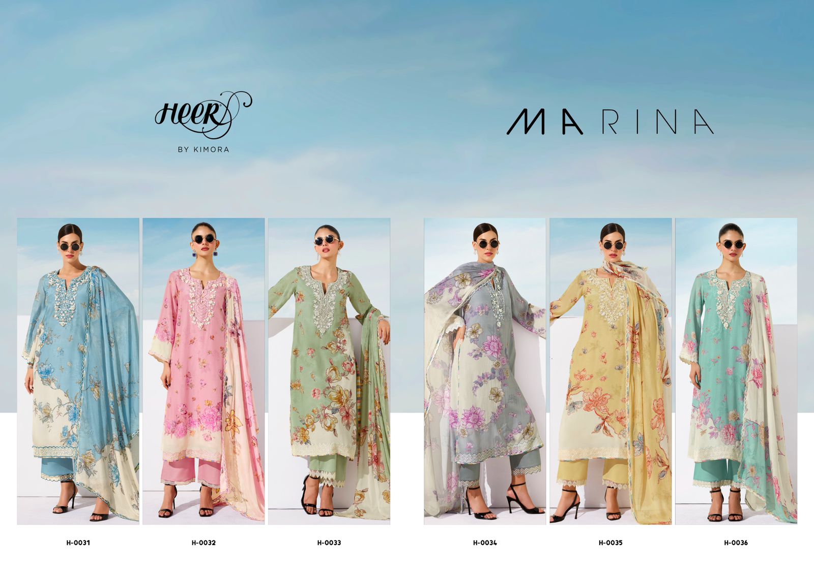 Kimora Heer Marina ladies suits wholesalers