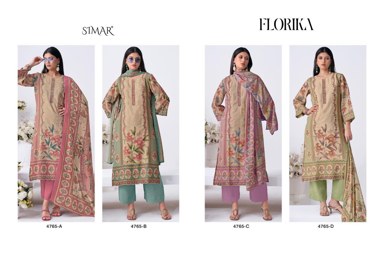 Simar Florika ladies suits wholesalers