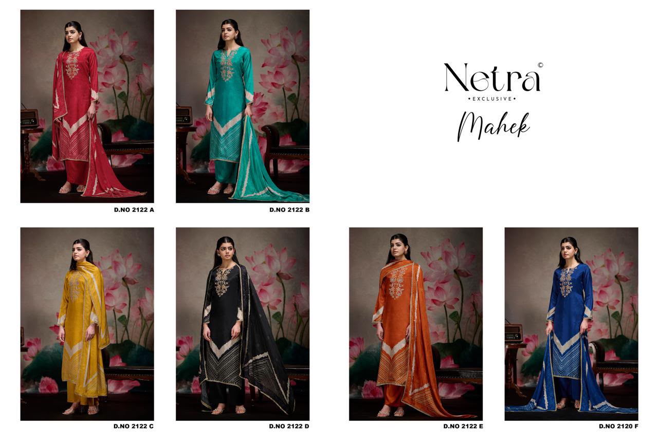 Netra Mahek muslin suits ladies suits