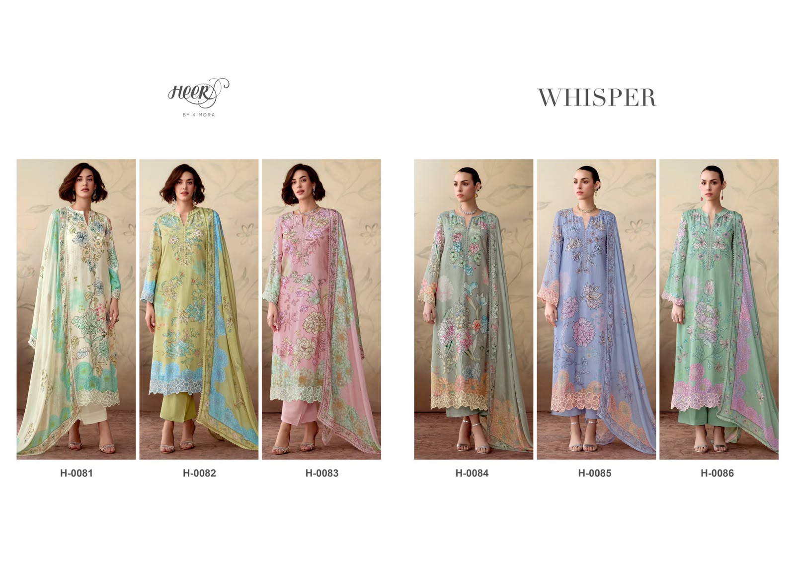 Kimora Sohni whisper ladies suits wholesalers