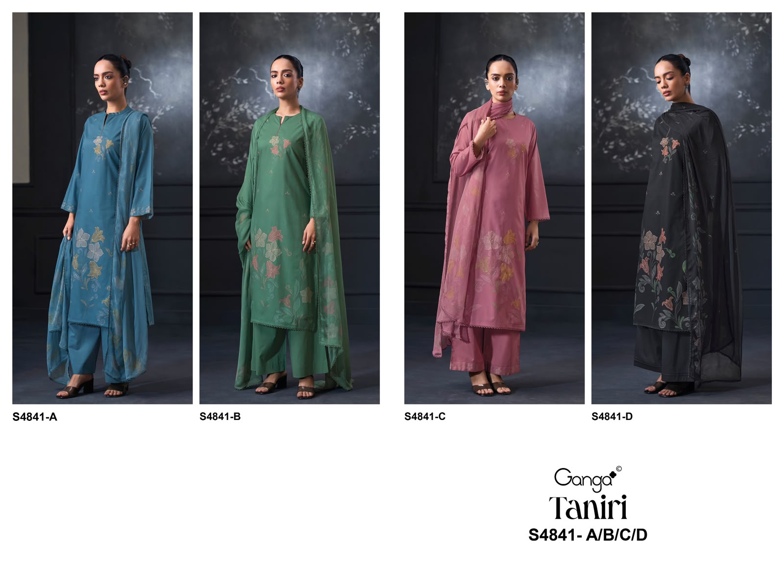 Ganga Taniri 4841 ladies suits wholesalers