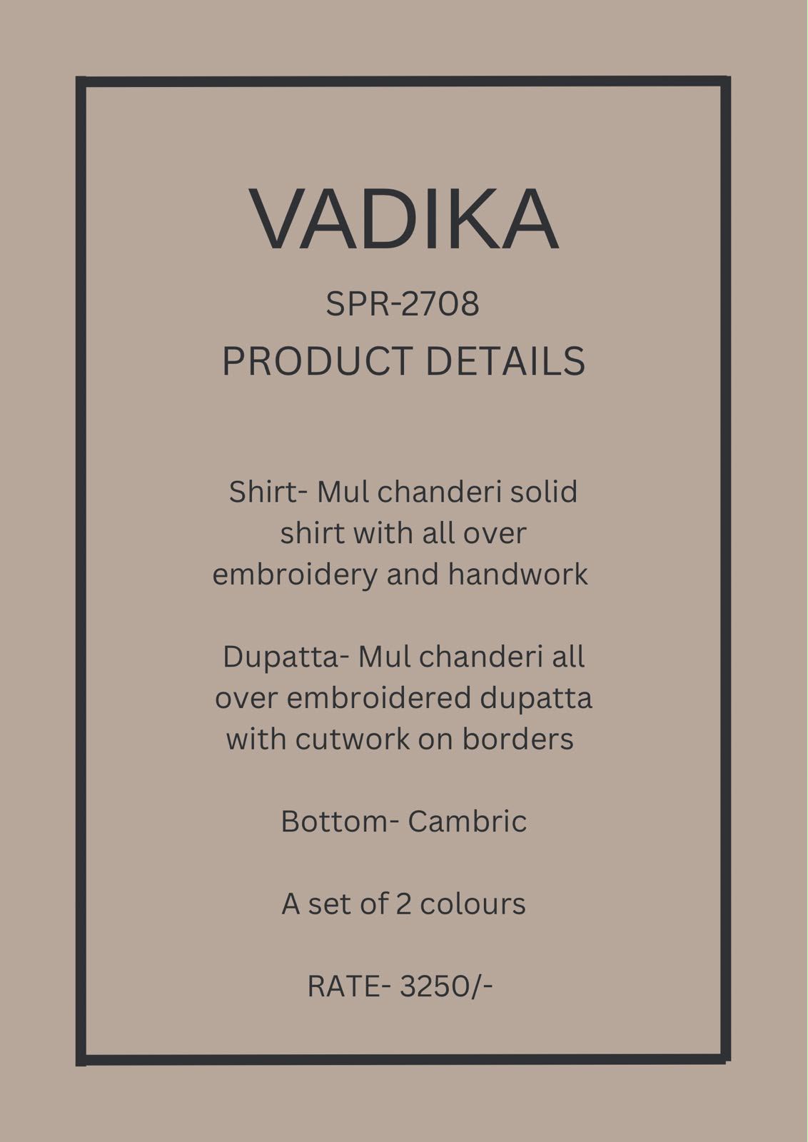 Naariti Vadika ladies suits wholesalers