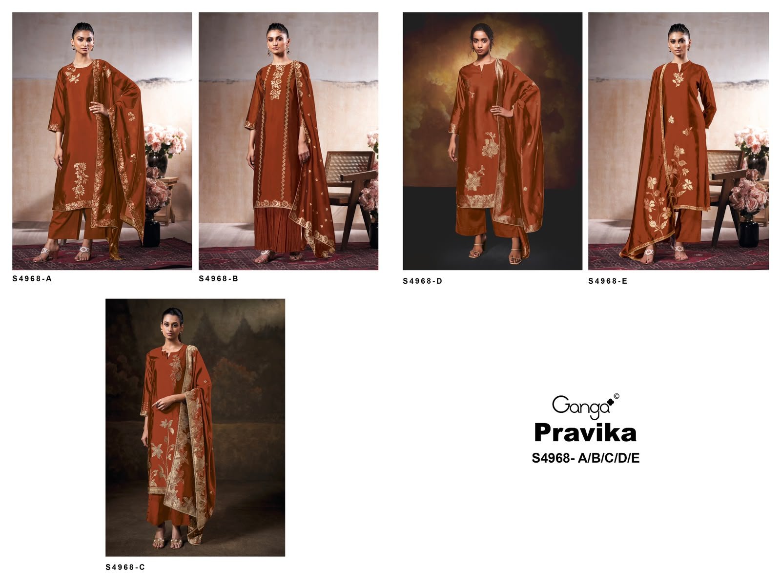 Ganga Pravika 4968 by Ganga