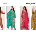 Glossy Everbloom Vol-02 muslin ladies suits wholesalers