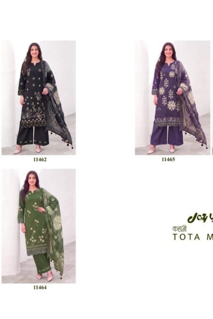 Jay Vijay Kahani Tota Maina Ki ladies cotton suits