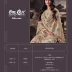 Omtex Gianna muslin silk suits wholesalers