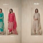 Omtex Ishpreet Muslin Jacquard Suit