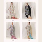 Kimora Rosa Pure Muslin Digital Print Suit - 4 Designs @ ₹1875 | Resham Embroidery