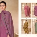 Kesar Fiza -2 D.no. 2001 Gadwal Silk Digital Suit - 4 Designs @ ₹830 | Hand Work Muslin Bottom
